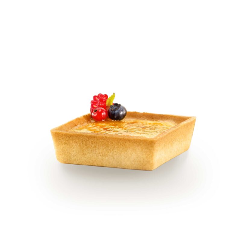 Strawberry Crema Catalana Tarts