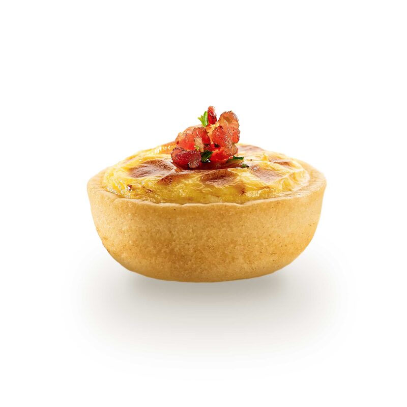 Potato and Cream Cheese Quiche Tarts