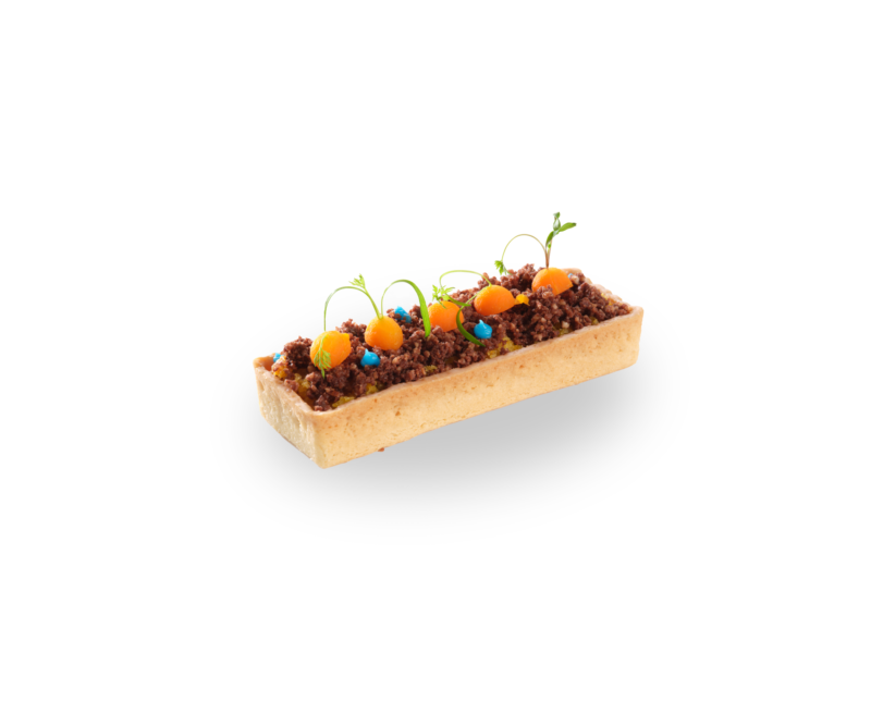 Carrot beet Tarts