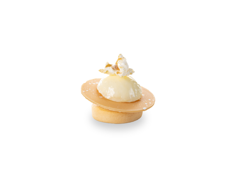 Popcorn Panna Cotta Tarts