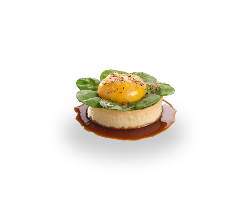 The royal eggs benedict tarts